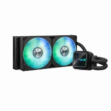 Enfriamiento Liquido_ Asus Prime Lc 240 Argb 2 X 12 Cm, 2200 Rpm, Negro